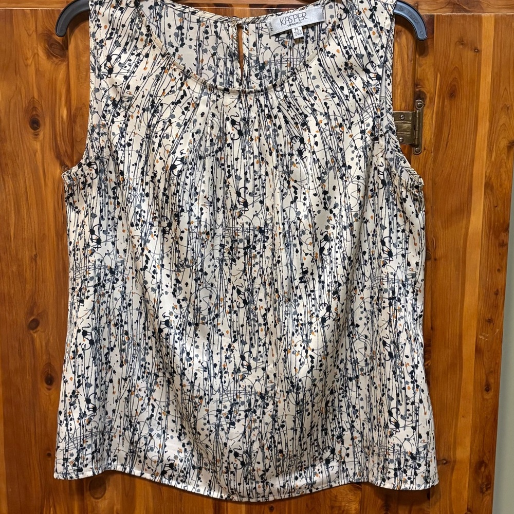 Kasper Petite Sleeveless Top